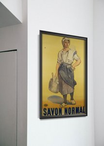 Designovy plakát Mýdlová reklama