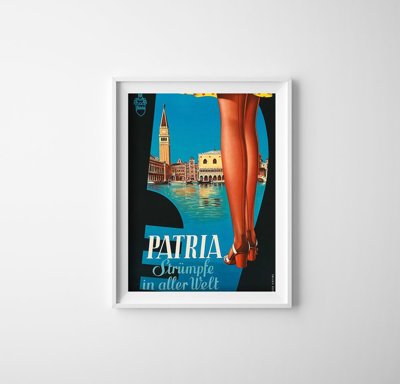 Designovy plakát Punčocha reklama