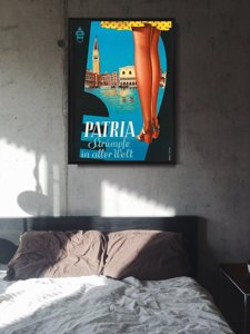 Designovy plakát Punčocha reklama