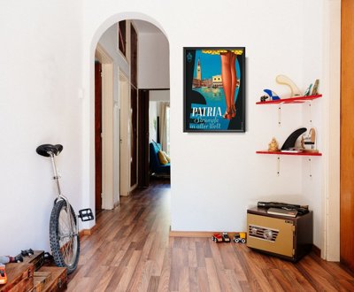 Designovy plakát Punčocha reklama