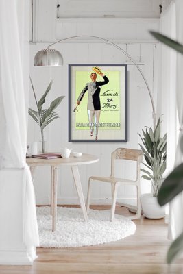 Designovy plakát Mužský móda