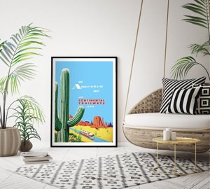 Plakát Cestování v Americe Plakát Arizona Cestování