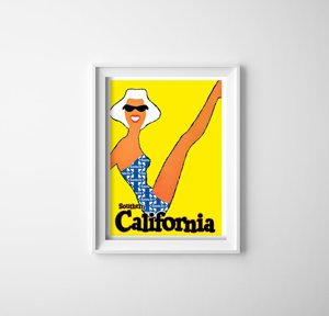 Plakát California Travel