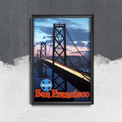 Retro plakát San francisca