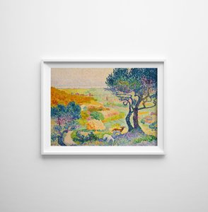 La Plaine de Bormes Henri Edmond Plakát