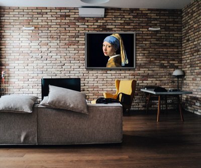 Dívka s Pearl Johannes Vermeer Dekorativní plakát