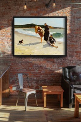 Massachusetts Winslow Homer Dekorativní plakát