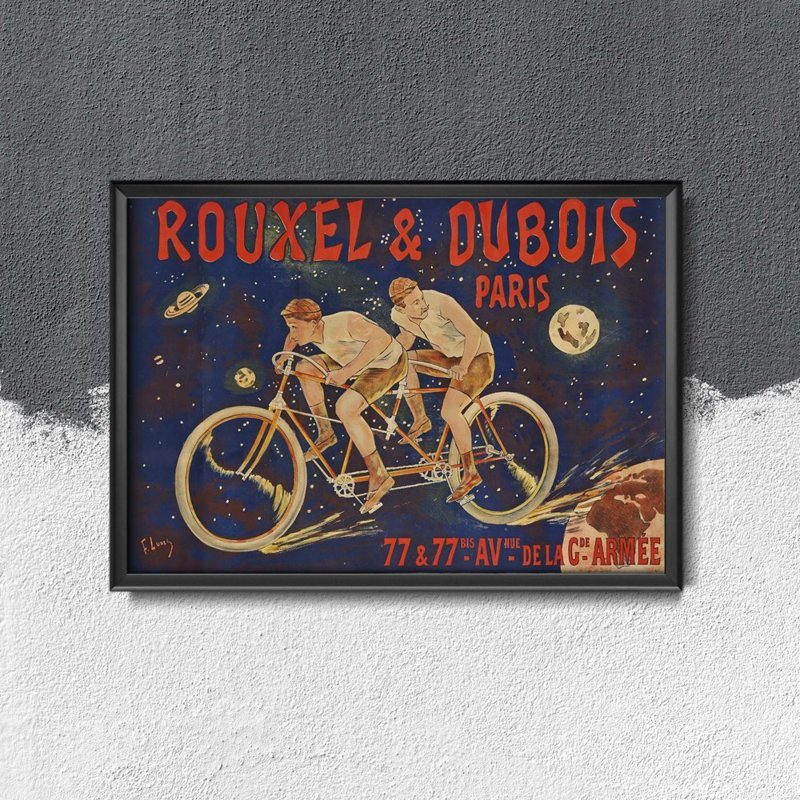 Plakát Rouxel & Dubis Paříž vinobraní