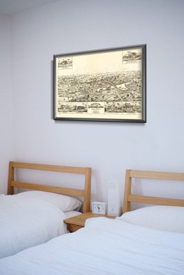 Retro plakát Longwood na Floridě