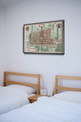 Plakát na zeď Plán Colton a Boston Mapa