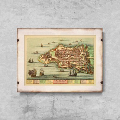 Dekorativní plakát Malta Valletta