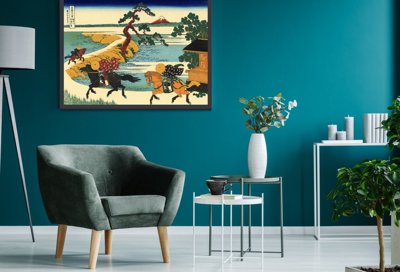 Plakát na zeď Sekiya Katsushika Hokusai Pole