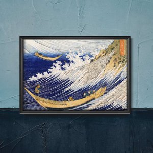 Plakát na zeď vlny oceánu