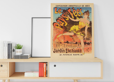 Retro plakát Expozice Universelle de 1889, Le Platí DES Poplatky