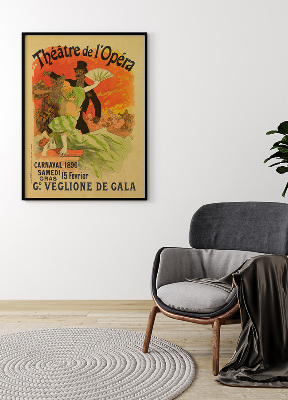 Plakát na zeď Divadlo De Lopera, Carnaval 1896