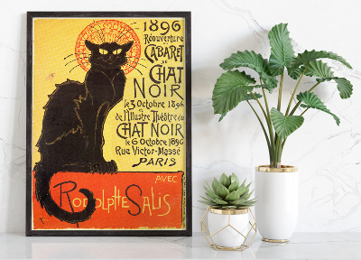 Designovy plakát Cabaret du Chat Noir Paříž