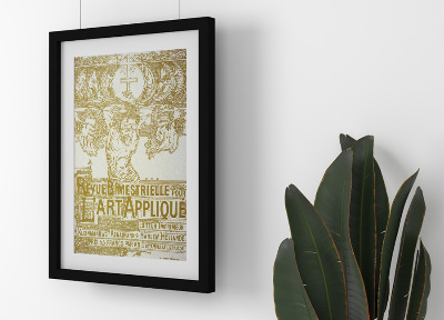 Designovy plakát Revue Bimestrielle Pour Lart App
