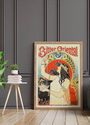 Designovy plakát Orientální hořká