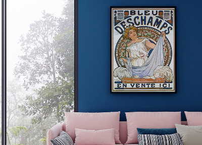 Plakát Bleu deschamps