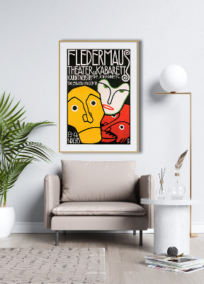 Plakát Divadelní netopýr Kabarett und