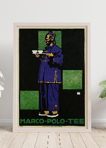 Plakát Marco Polo Tee, reklama