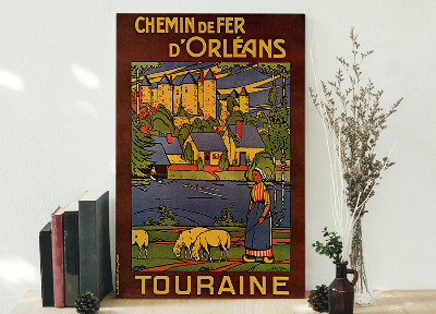 Retro plakát Chemin de fer dorleans