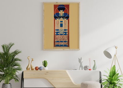 Retro plakát Výstava Vídeňské secese třináct