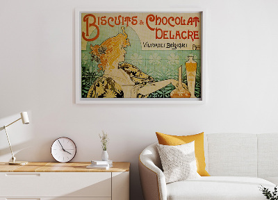 Plakát Sušenky a Chocolat Delacre
