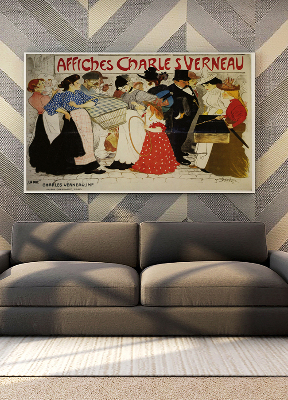 Plakát Afiches Charles Verdeau, La Rue