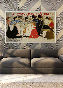 Plakát Afiches Charles Verdeau, La Rue