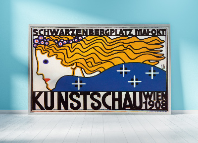 Dekorativní plakát Kunstschau Wien 1908