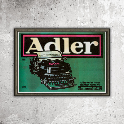 Dekorativní plakát Adler II