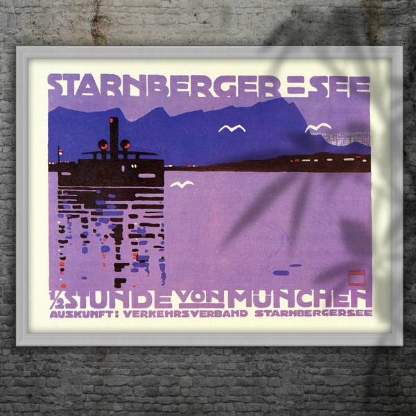 Dekorativní plakát Starnberg