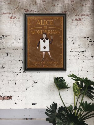 Plakát na zeď Alice v divu, dvojitý vrchol