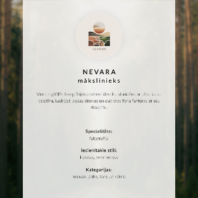 Plakát z fotky Lesní cesta