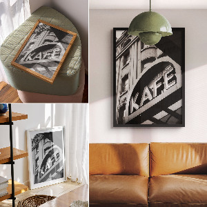 Plakát na zeď Městská kavárna