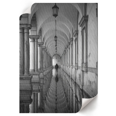 Nástěnný plakát Architektonická symetrie