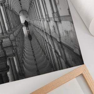 Nástěnný plakát Architektonická symetrie