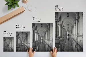 Nástěnný plakát Architektonická symetrie
