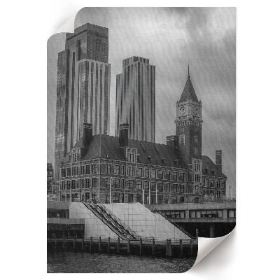 Nástěnný plakát Městská architektura