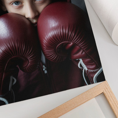 Plakát z fotky Mladý boxer