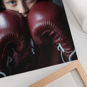Plakát z fotky Mladý boxer