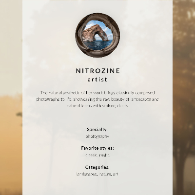 Plakát z fotky Lesní úsvit