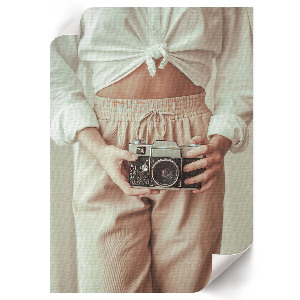 Plakát na zeď Retro fotoaparát