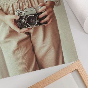 Plakát na zeď Retro fotoaparát