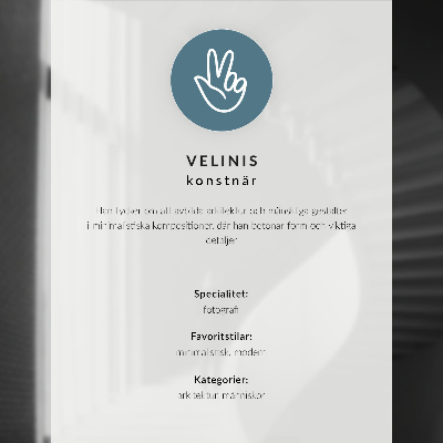 Plakát na zeď Moderní minimalismus