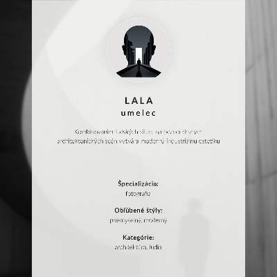 Tisk na plátno Minimalistická architektura