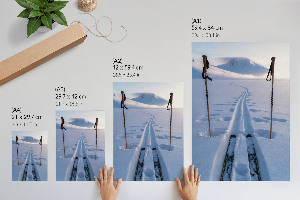 Nástěnný plakát Zimní výhled