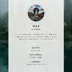 Dekorativní plakát Mlžná krajina