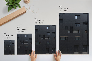 Plakát na zeď Moderní architektura